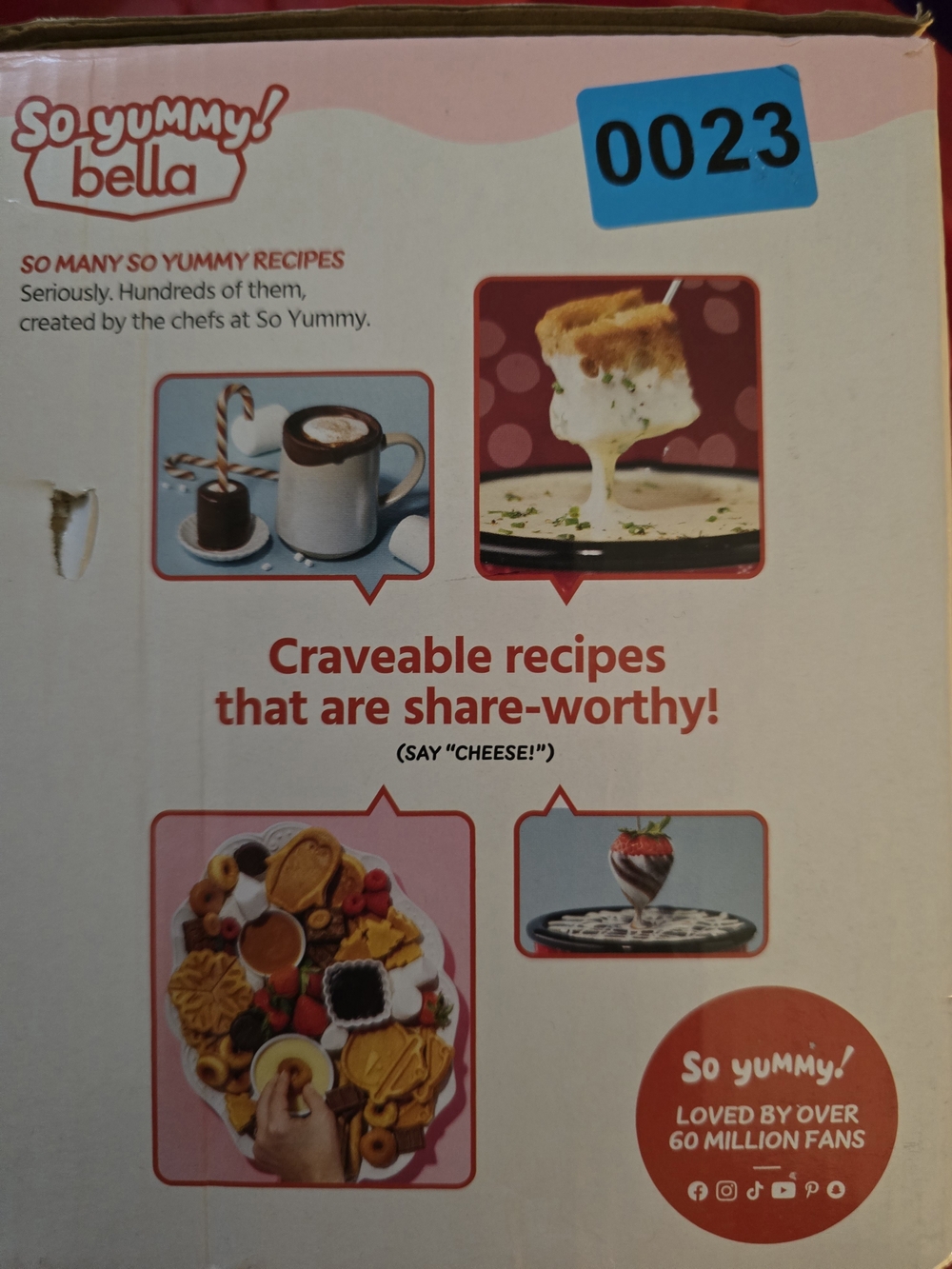 NIB - So Yummy Bella Mini Dipper Fondue Warmer - Red with Black Lid - Picture 3 of 3